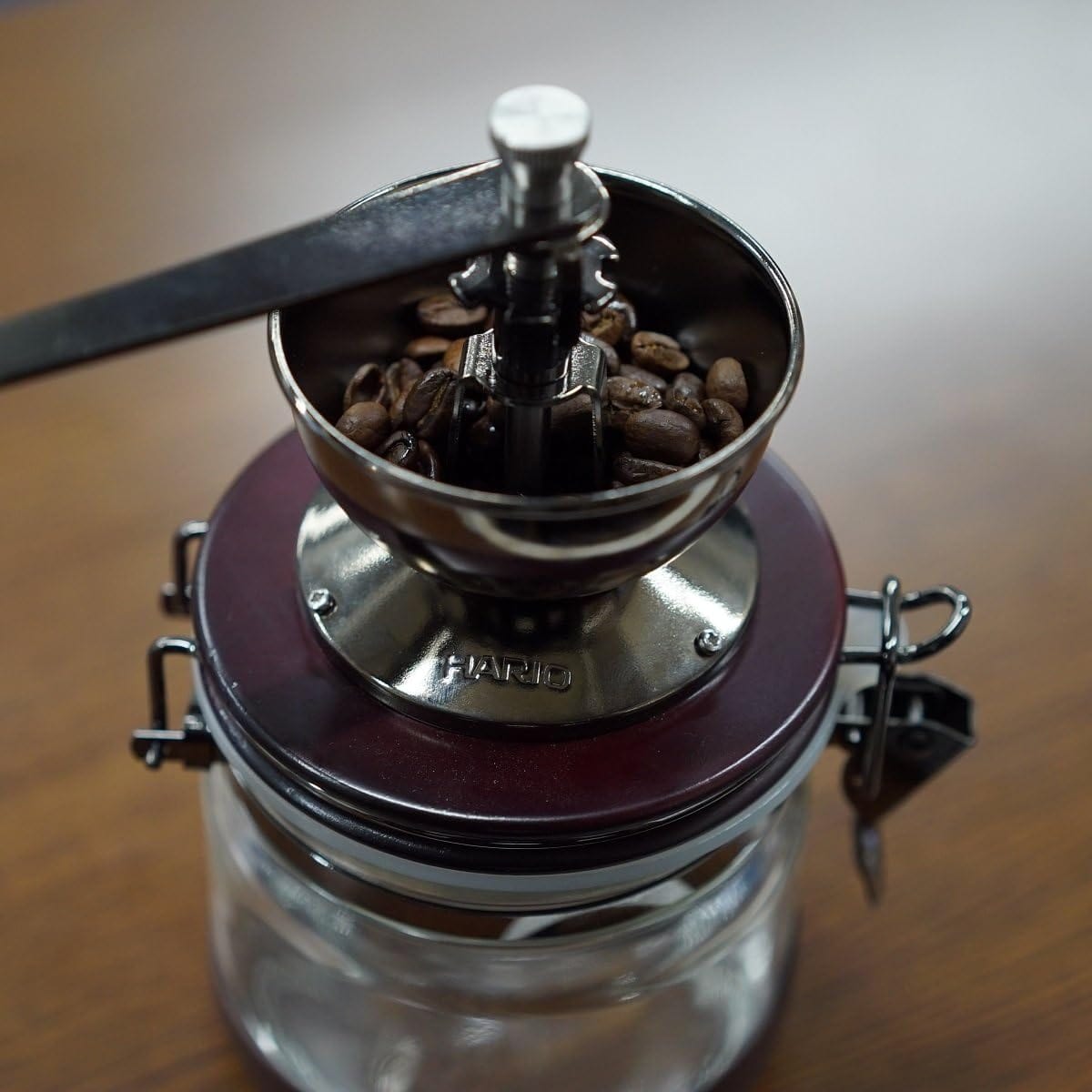 Hario - Canister Ceramic Coffee Beans Mill Manual Grinder Plus Storage CMHN-4 HR1009 CherryAffairs
