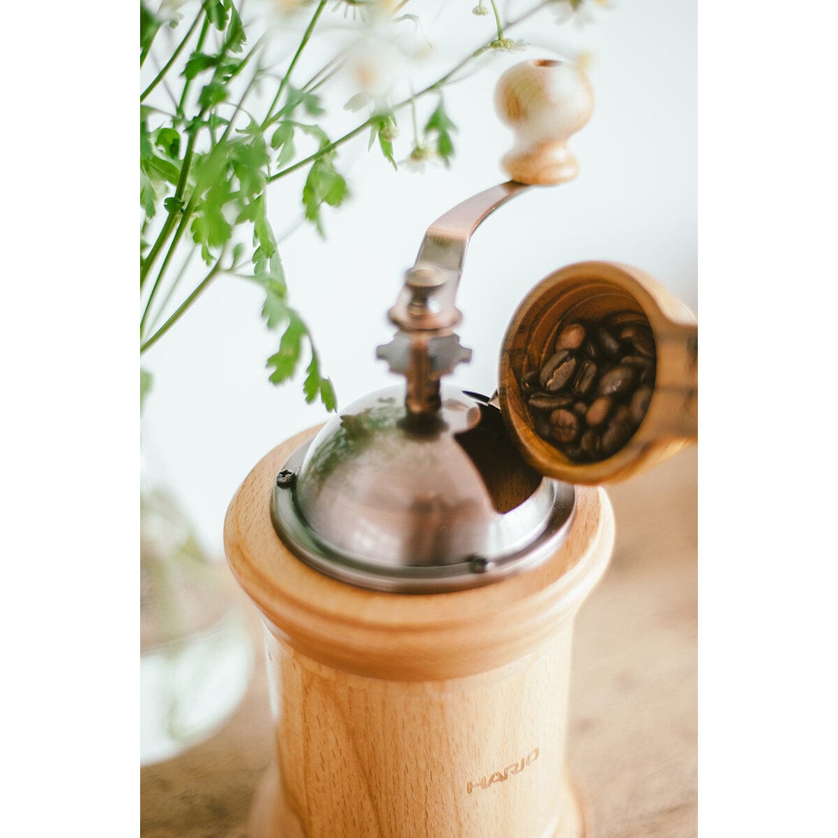 Hario - Coffee Mill Column HR1010 CherryAffairs