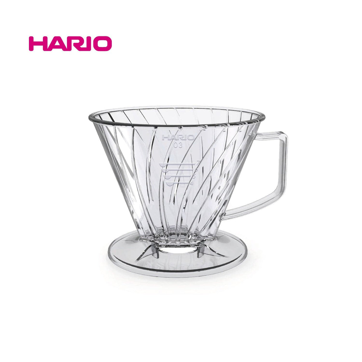 Hario - Trapezoid Pegasus Dripper for 4-7 Cups 03 (Clear) HR1001 CherryAffairs