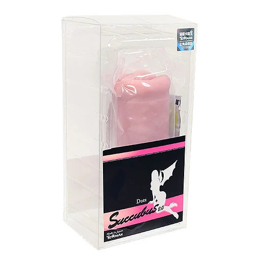 Tomax - Onahole Melancap Lelaki Bertekstur Succubus 2.0 Dots (Beige)
