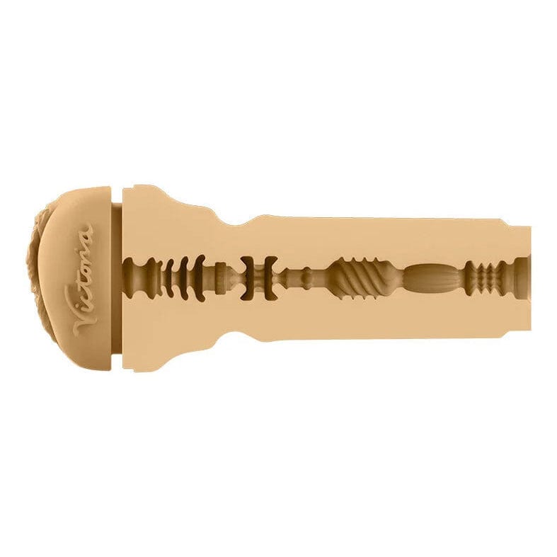 Kiiroo - FeelStars Collection Victoria June Masturbator Stroker (Beige) KR1026 CherryAffairs