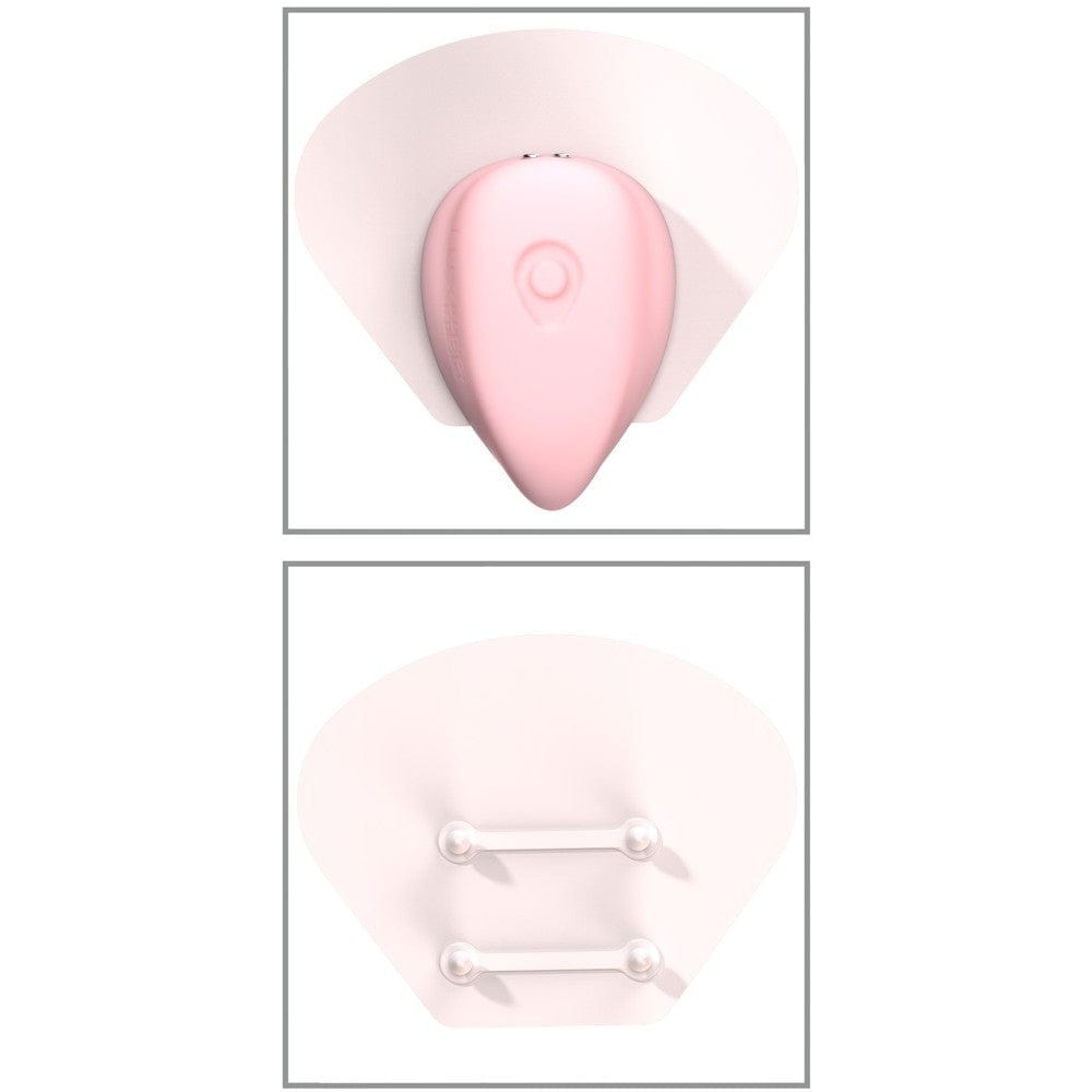 Kiiroo - Luxus App-Controlled Clit Massager Cock Ring Couple's Massager Set (Pink/Blue) KR1059 CherryAffairs