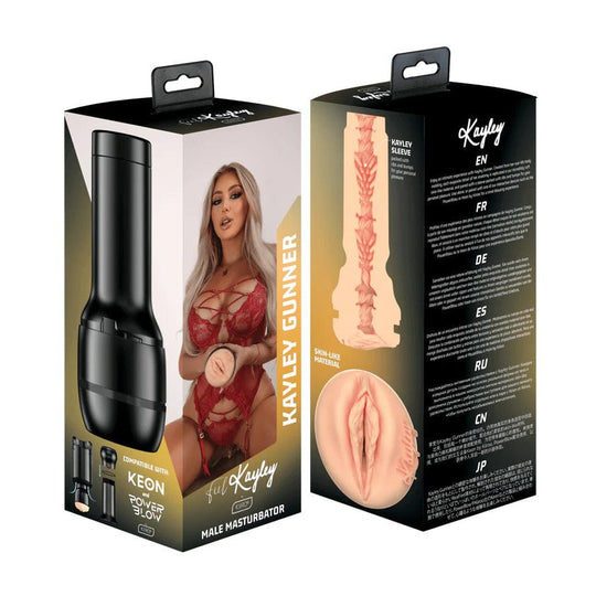 Kiiroo - Stars 系列手持自慰器 Feel Kayley Gunner(米色)