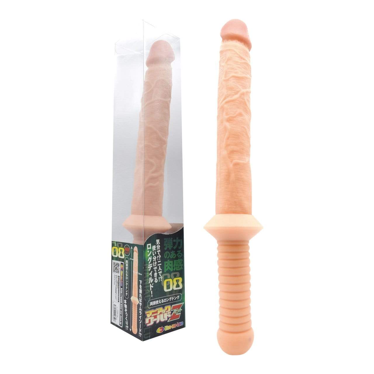 Kiss Me Love - Maniac World Z Double Dildo  Beige 4560444118526 Double Dildo (Non Vibration)
