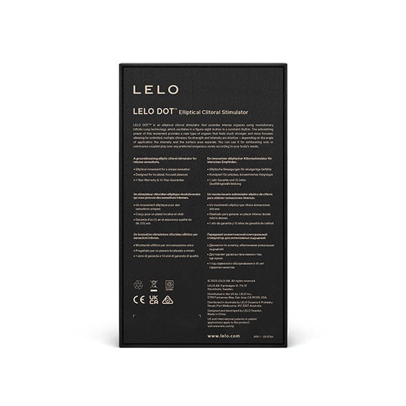 LELO - Dot External Clitoral Pinpoint Vibrator CherryAffairs