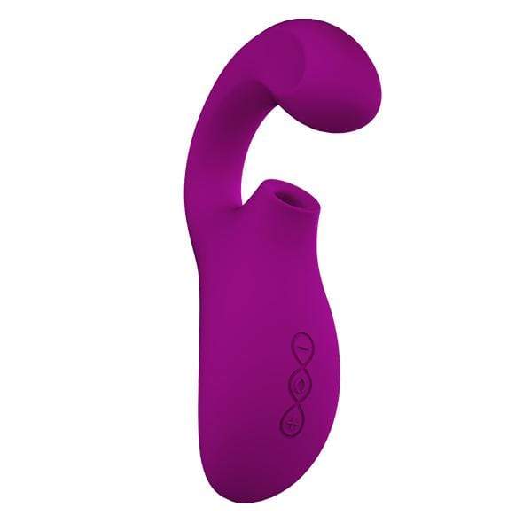 LELO - Enigma Dual Stimulation Sonic Clitoral Air Stimulator Massager G Spot Dildo (Vibration) Rechargeable