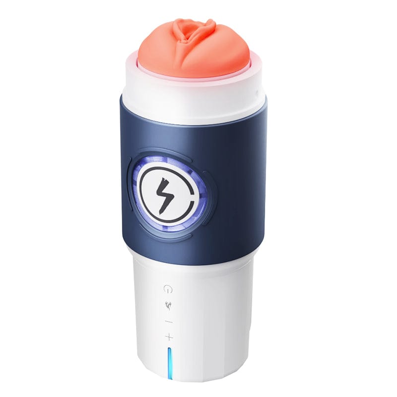 Leten - ThermoPod Max Heating Thursting Masturbator (White) LET1038 CherryAffairs