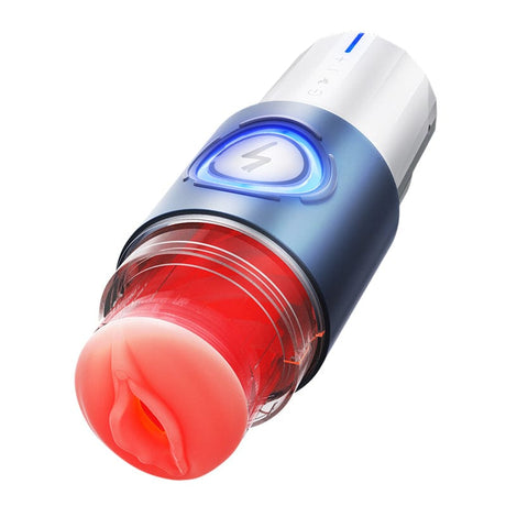 Leten - ThermoPod Max Heating Thursting Masturbator (White) LET1038 CherryAffairs