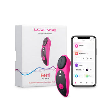 Lovense - Ferri 应用控制内裤震动器(粉色)