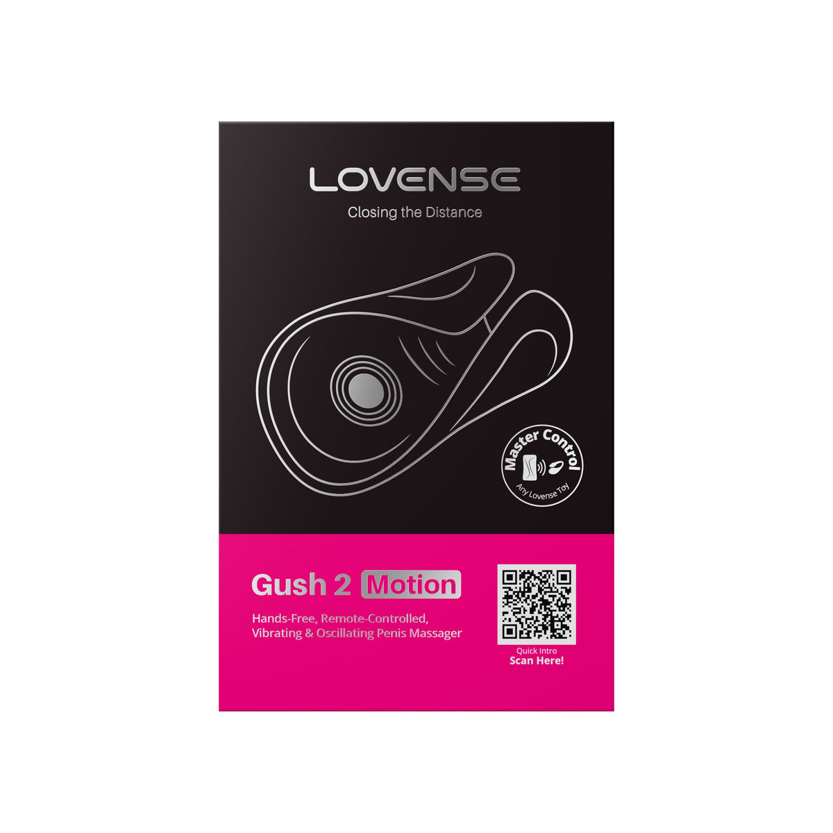 Lovense - Gush 2 Motion App-Controlled Glans Massager Stroker (Green) LOS1060 CherryAffairs