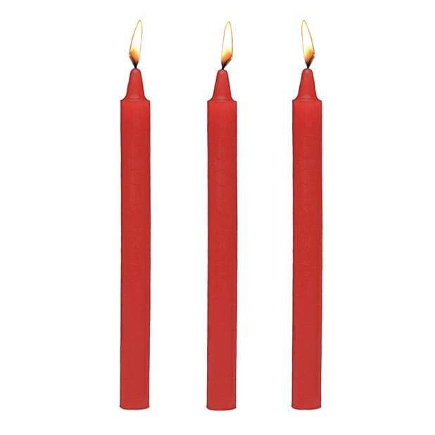 Master Series - Fetish Drip Candles Set of 3 Red 848518036469 Massage Candle