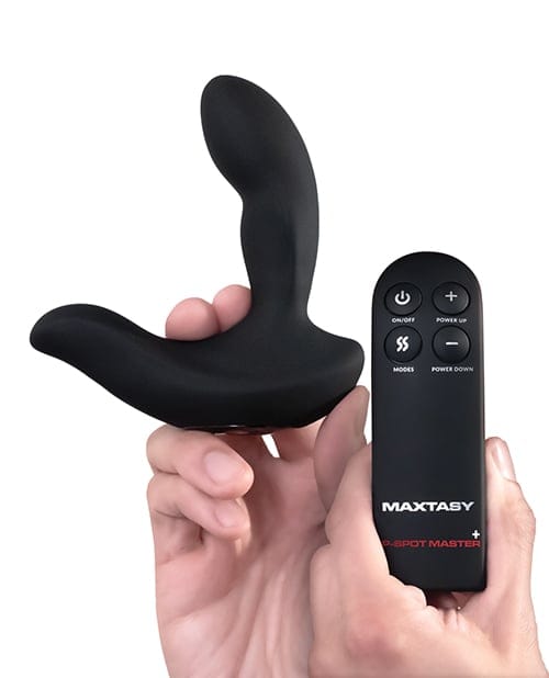 Maxtasy - P-Spot Master Remote-Control Prostate Massager (Black) MX1001 CherryAffairs
