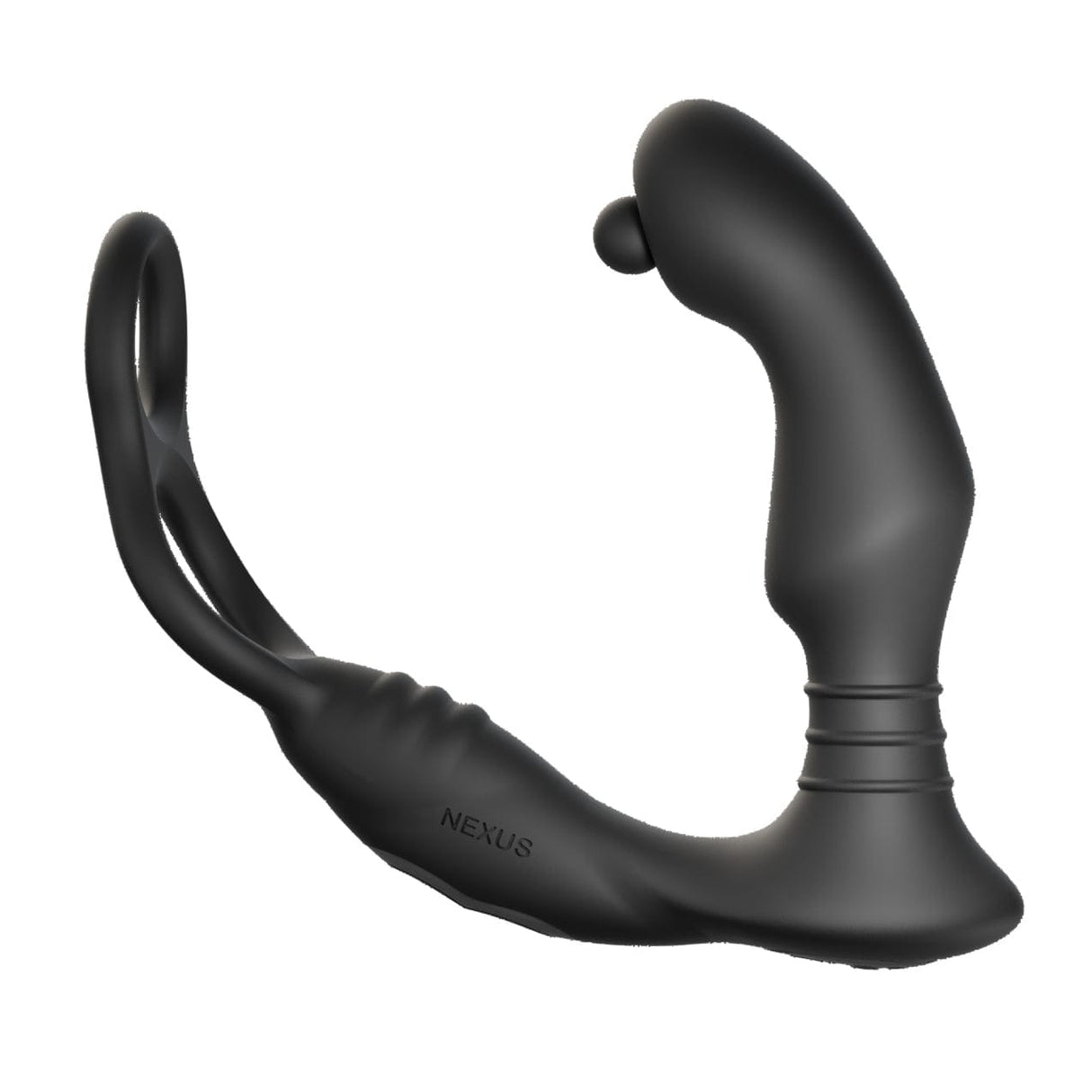 Nexus - Simul8 Orbit Edition Dual Prostate and Perineum Cock and Ball Toy (Black) NE1083 CherryAffairs