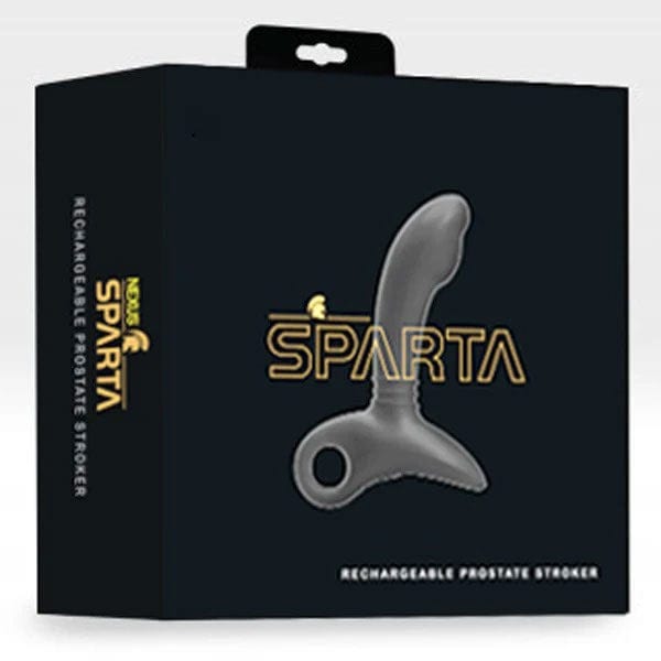 Nexus -  Sparta Stroking Motion Prostate Massager (Black) NE1086 CherryAffairs