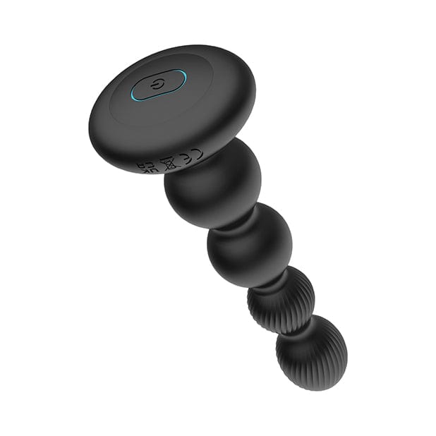 Nexus - Tornado Probe Remote Control Rotating Vibrating Anal Beads (Black) NE1079 CherryAffairs