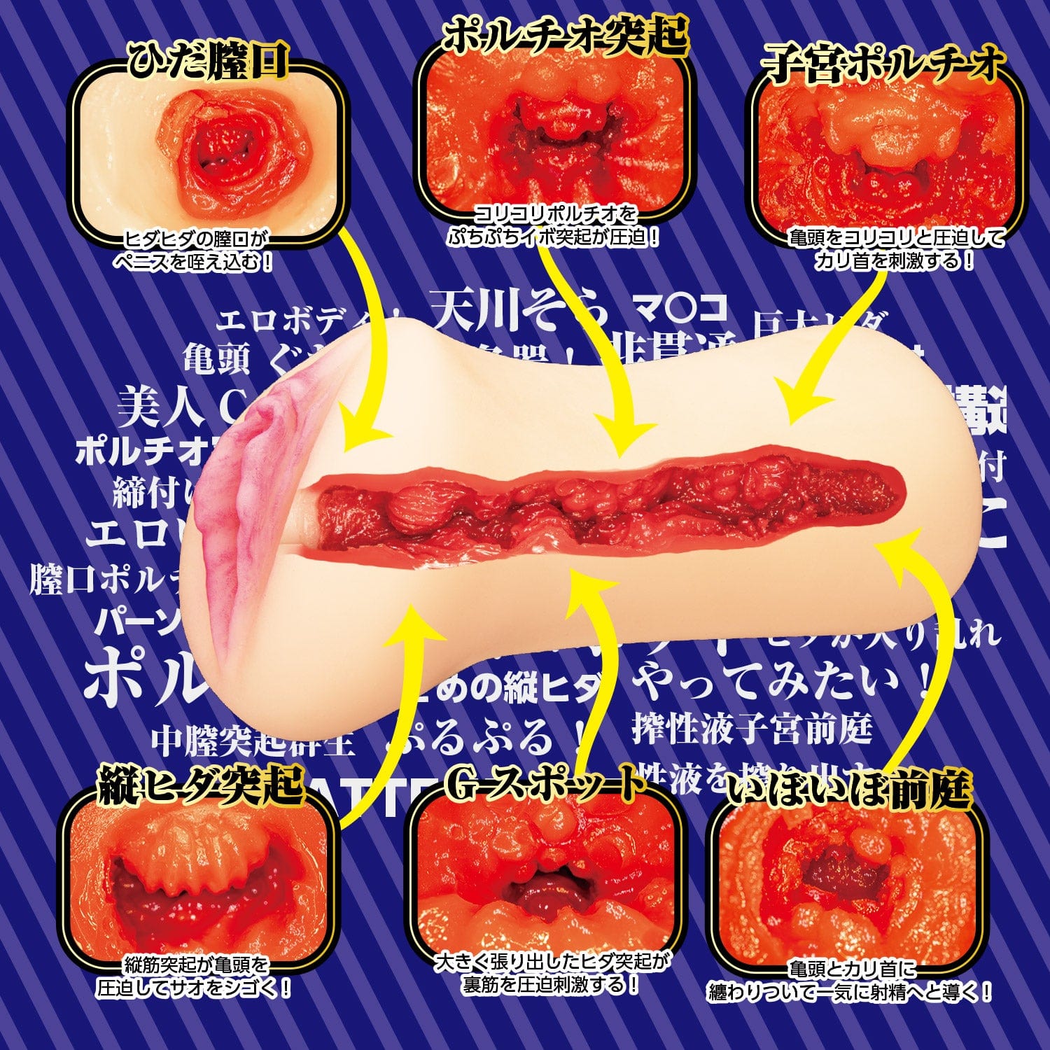 NPG - Cabin Sex Attendant Sora Amakawa Japanese Onahole (Beige) NPG1269 CherryAffairs