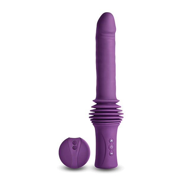 NS Novelties - INYA Super Stroker Remote Control Thrusting Heating Dildo (Purple) NS1159 CherryAffairs