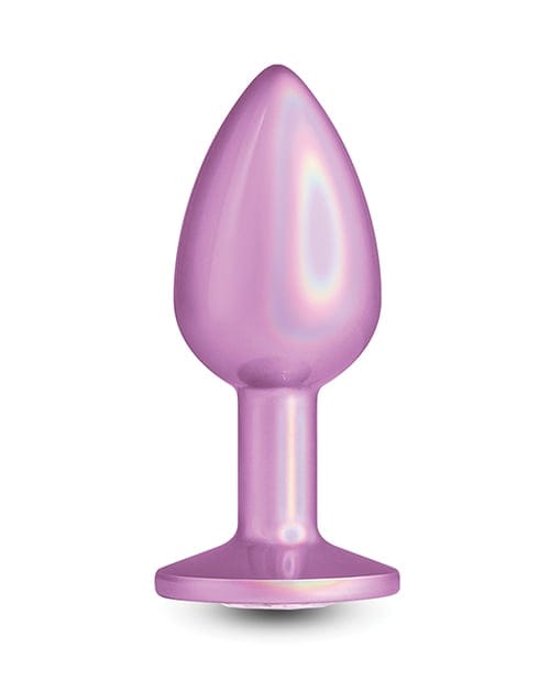 NS Novelties - Rear Asset Small Iridescent Aluminium Anal Plug (Pink) NS1173 CherryAffairs