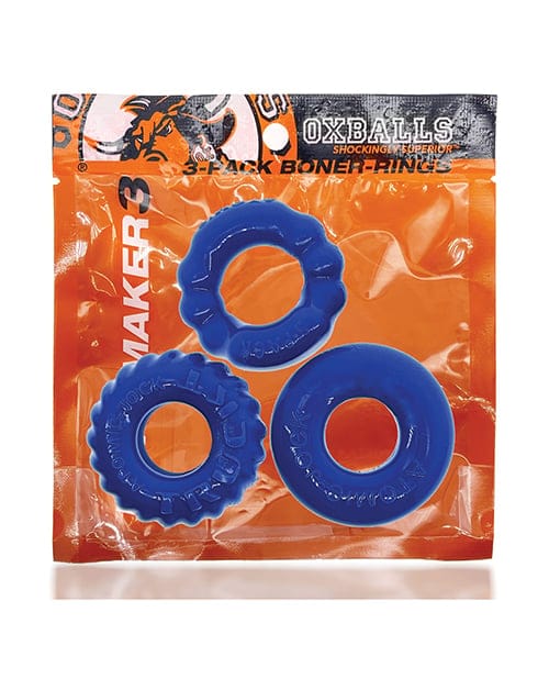 Oxballs - Bonemaker Three-Piece Stretch Cock Ring Set CherryAffairs