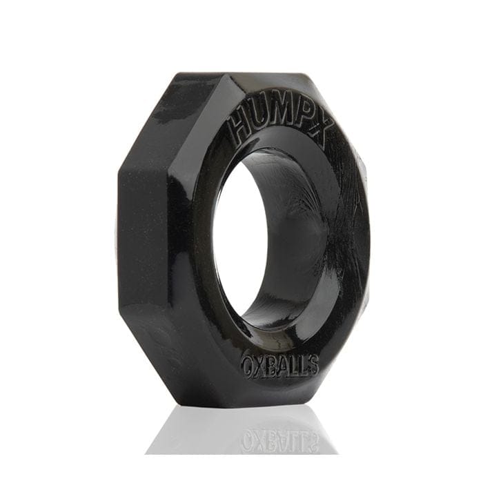 Oxballs - HUMP-X Flat-Inner Stretch Cock Ring (Black) OX1060 CherryAffairs