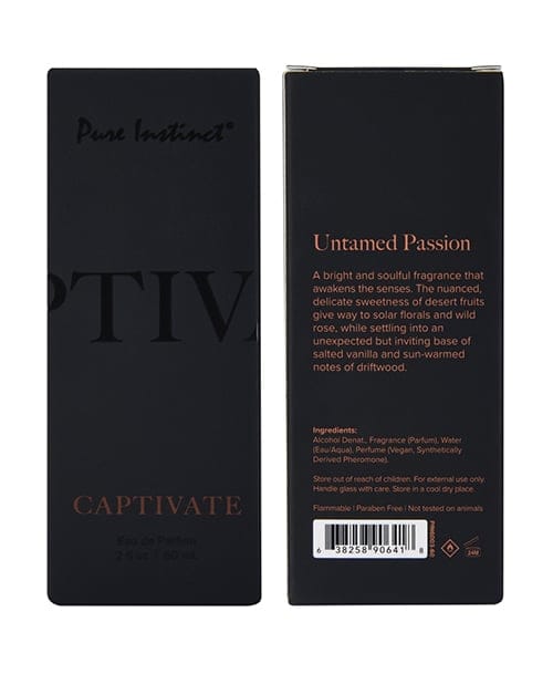 Pure Instinct - Captivate Pheromone Cologne Spray 60 ml CLE1038 CherryAffairs