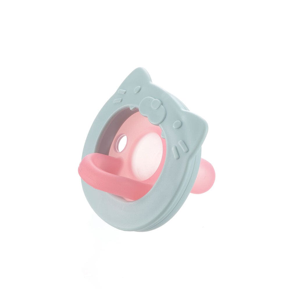 Richell - Susetsu Lab New Born Baby Silicone Pacifier with Storage Case    Baby Pacifiers