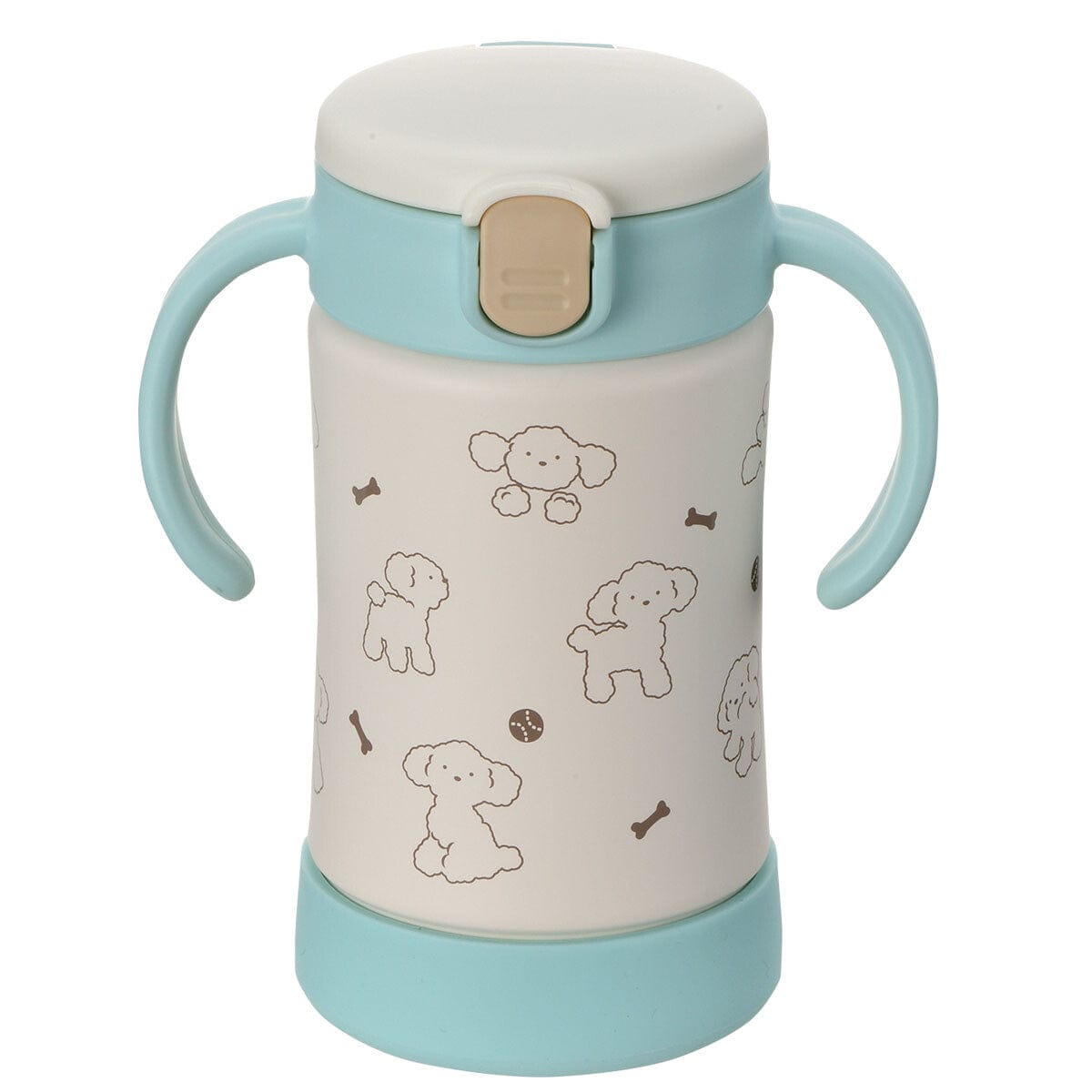 Richell - T.L.I Baby Insulated Stainless Steel Sippy Cup Water Bottle Mug Light Blue 4945680203593 Baby Water Bottle