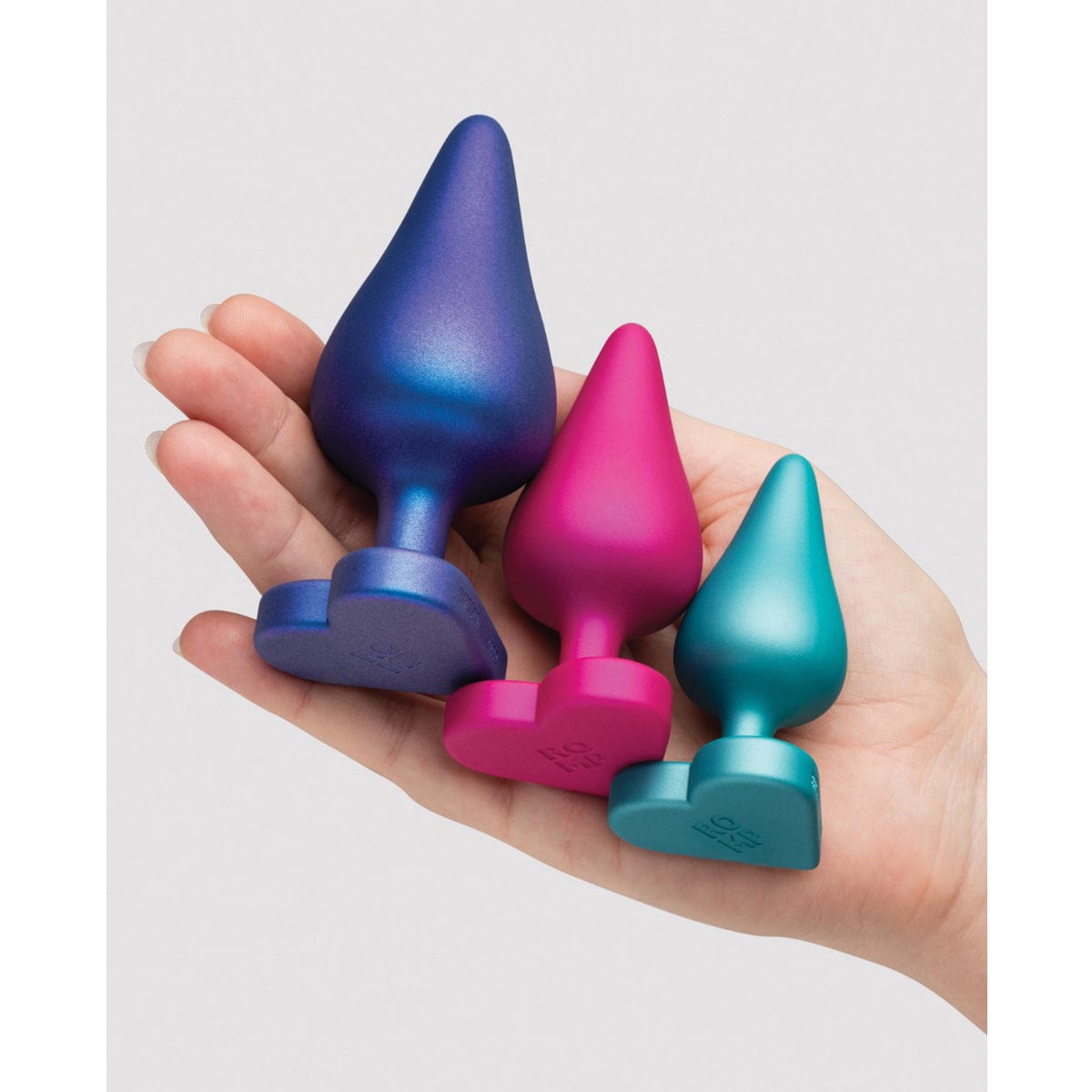Romp - Luster Set of 3 Butt Silicone Anal Plug Set RM1030 CherryAffairs