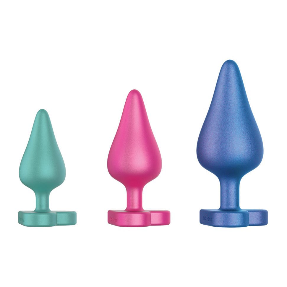 Romp - Luster Set of 3 Butt Silicone Anal Plug Set RM1030 CherryAffairs