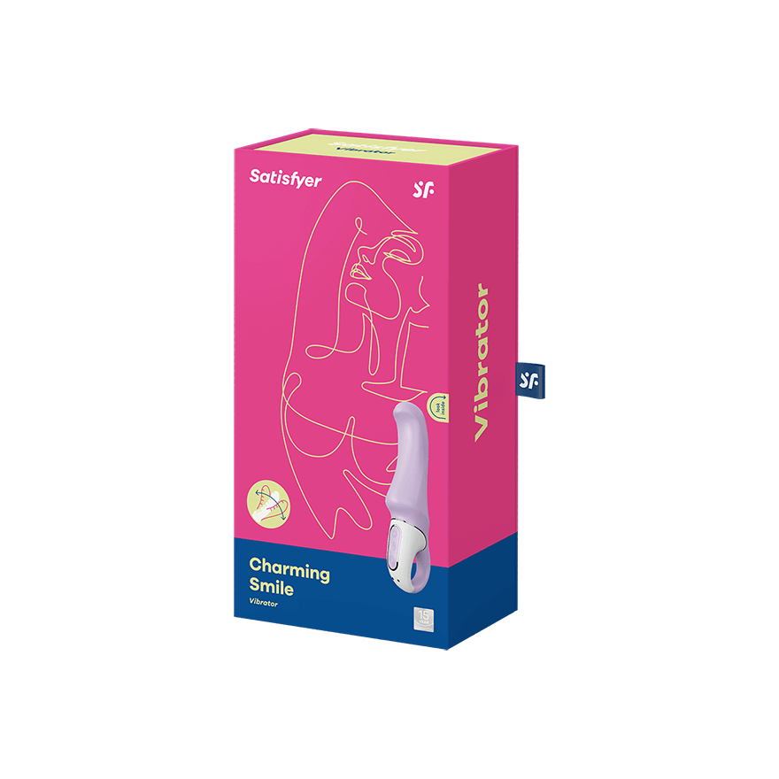 Satisfyer - Charming Smile Rabbit Vibrator (Purple) STF1033 CherryAffairs
