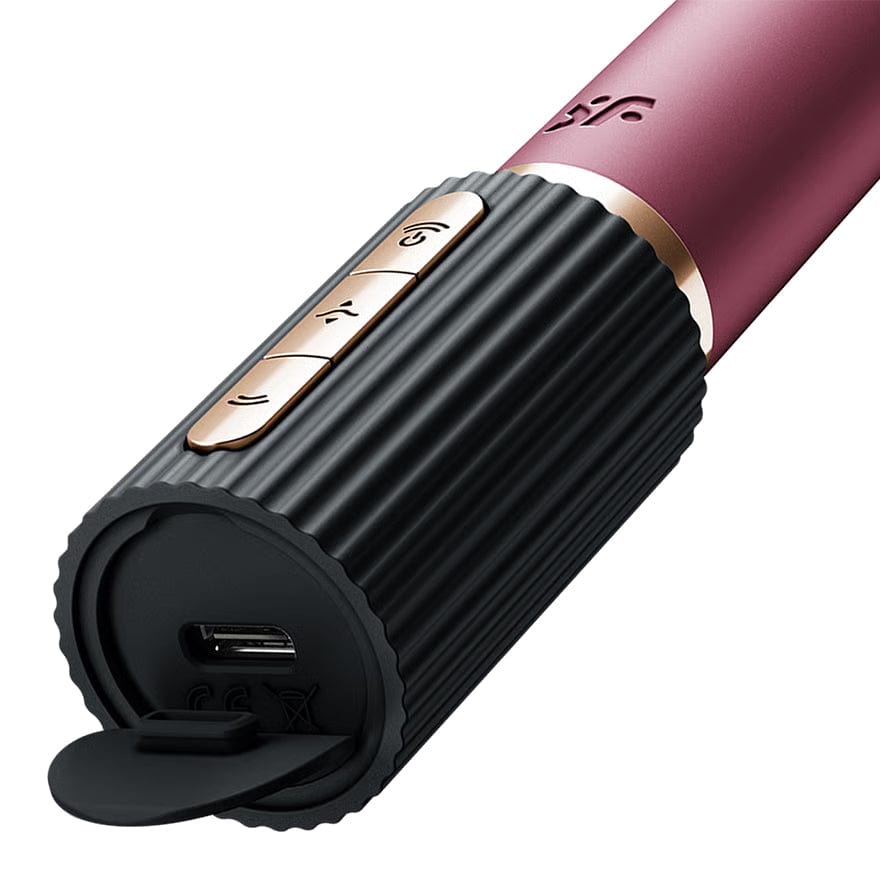 Satisfyer - Deep Kiss Clitoral Air Stimulator Vibrator (Berry) STF1307 CherryAffairs