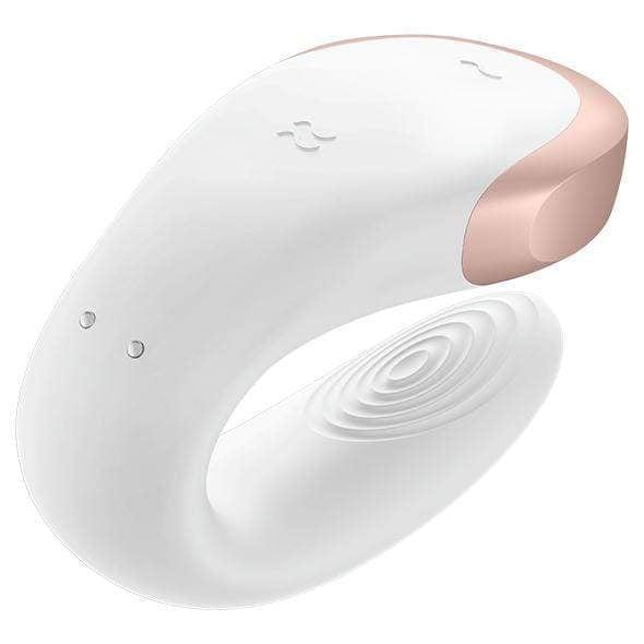 Satisfyer - Double Love App-Controlled Couple's Vibrator with Remote Control (Black) CherryAffairs