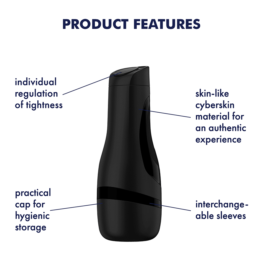 Satisfyer - Men Classic Masturbator CherryAffairs