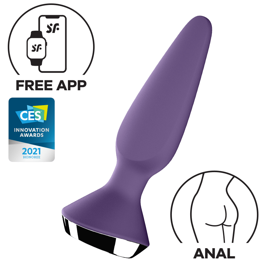 Satisfyer - Plugilicious 1 App-Controlled Anal Plug CherryAffairs