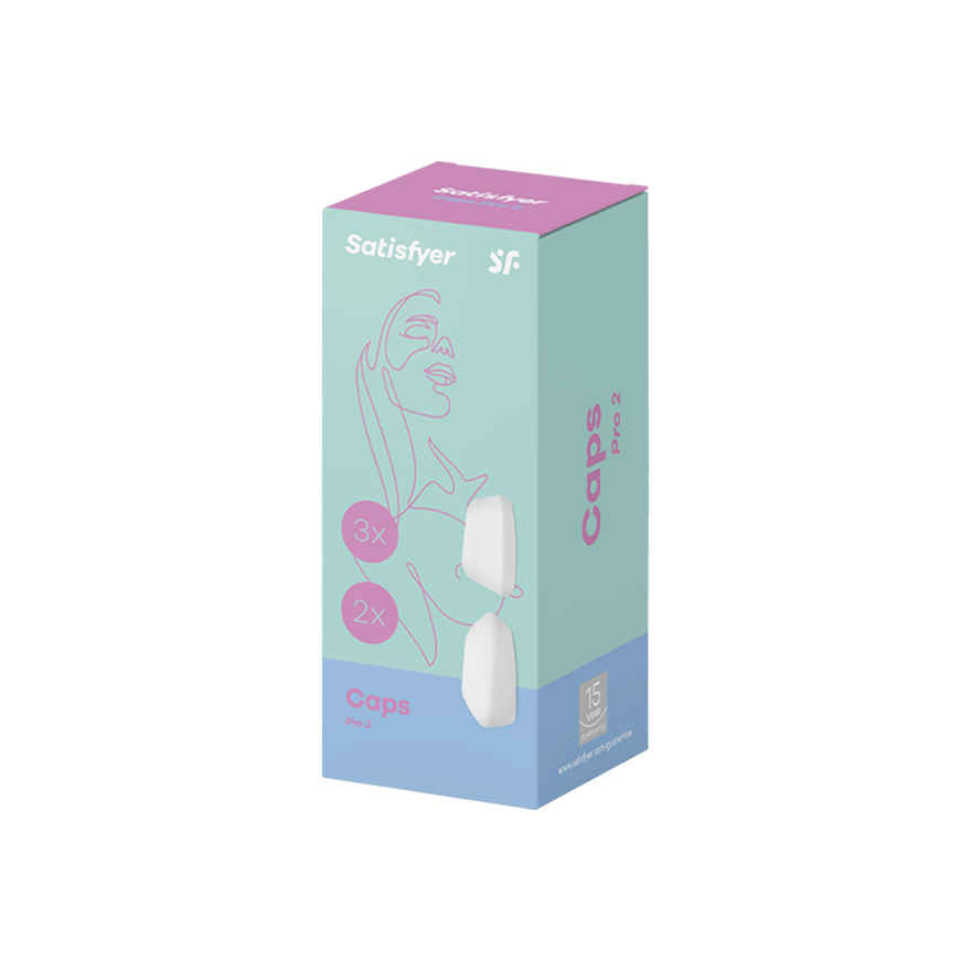 Satisfyer - Pro 2 Replacement Climax Caps (White) STF1014 CherryAffairs