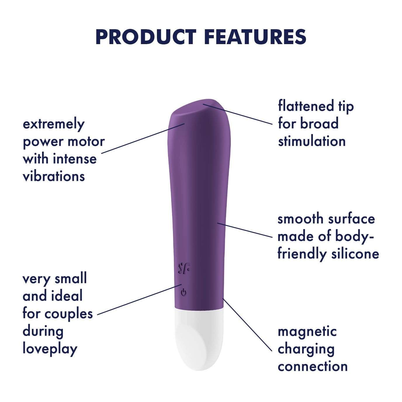 Satisfyer - Ultra Power Bullet 2 Vibrator CherryAffairs