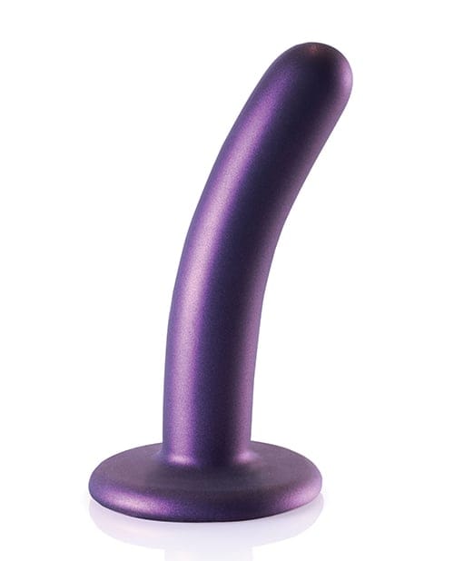 Shots - Ouch 12.7 cm Smooth G-Spot Dildo (Metallic Purple) ST1094 CherryAffairs