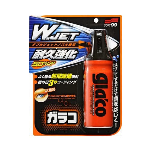 Soft99 - Glaco W Jet Strong Enhanced Durability Car Water Repellent Spray Bottle Glaco