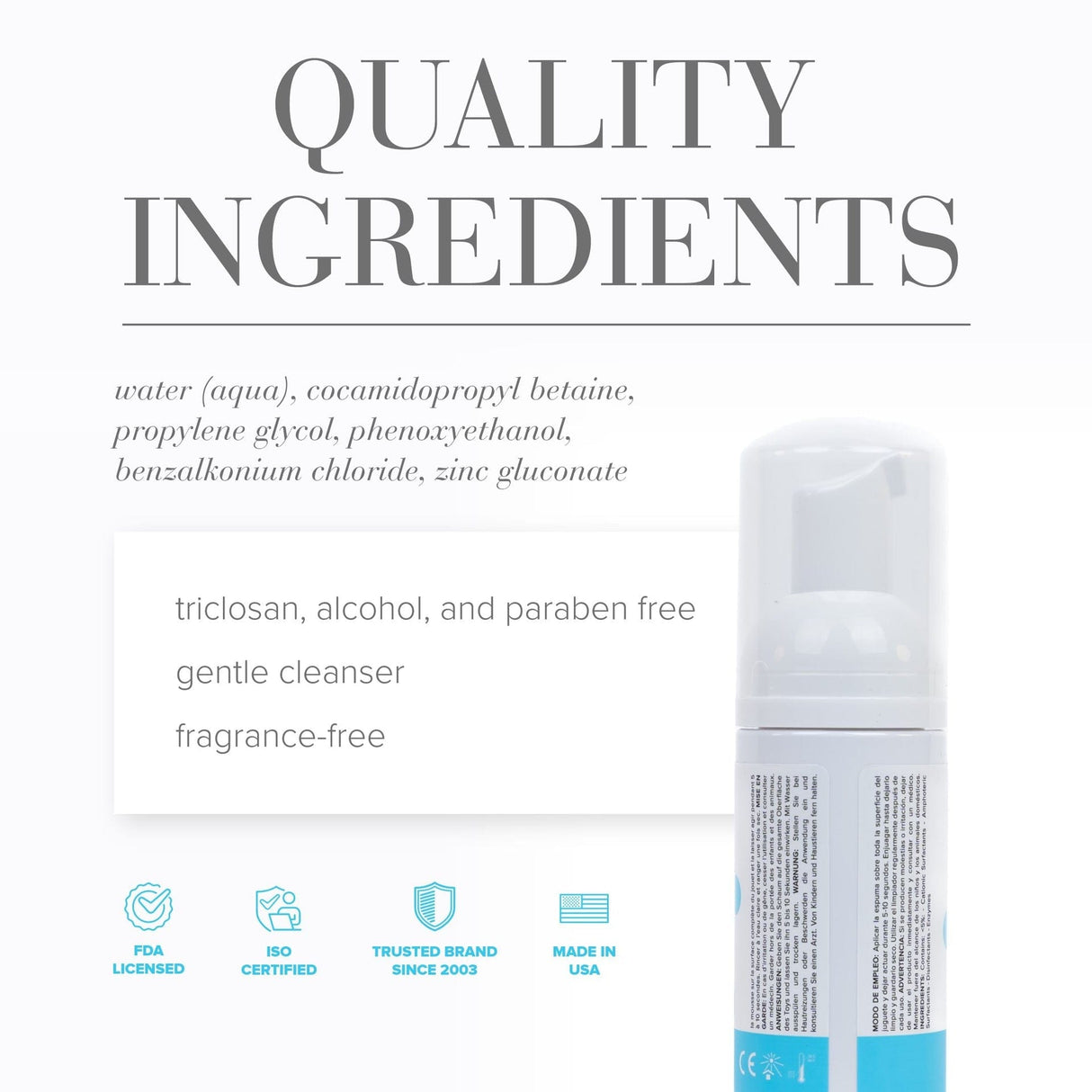 System JO - Refresh Foaming Toy Cleaner - CherryAffairs.sg