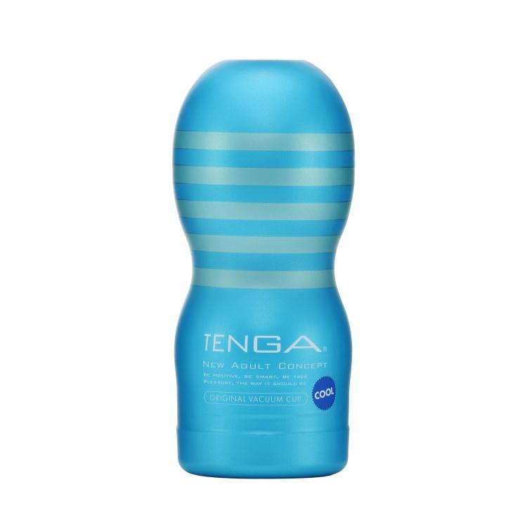Tenga - Original Vacuum Cup Masturbator Extra Cool (Blue) TE1192 CherryAffairs