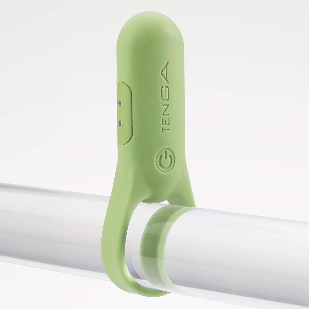 Tenga - Pairing Plus Vibrating Silicone Cock Ring CherryAffairs