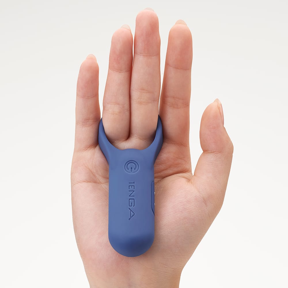 Tenga - Pairing Plus Vibrating Silicone Cock Ring CherryAffairs