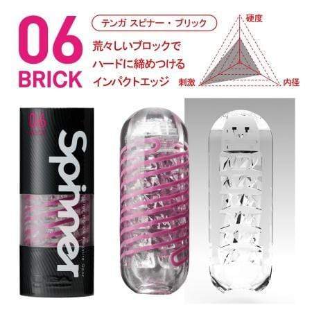 Tenga - Spinner Series  Soft Stroker Masturbator CherryAffairs