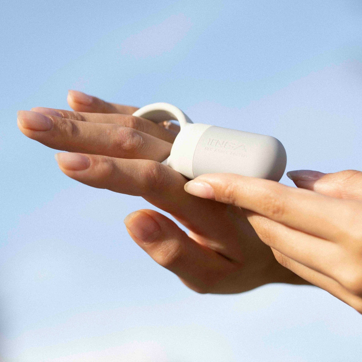 Tenga - SVR One Vibrating Couple Cock Ring CherryAffairs