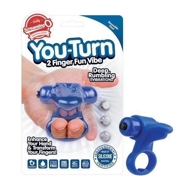 TheScreamingO - You Turn 2 Finger Fun Vibe Cock Ring TSO1024 CherryAffairs