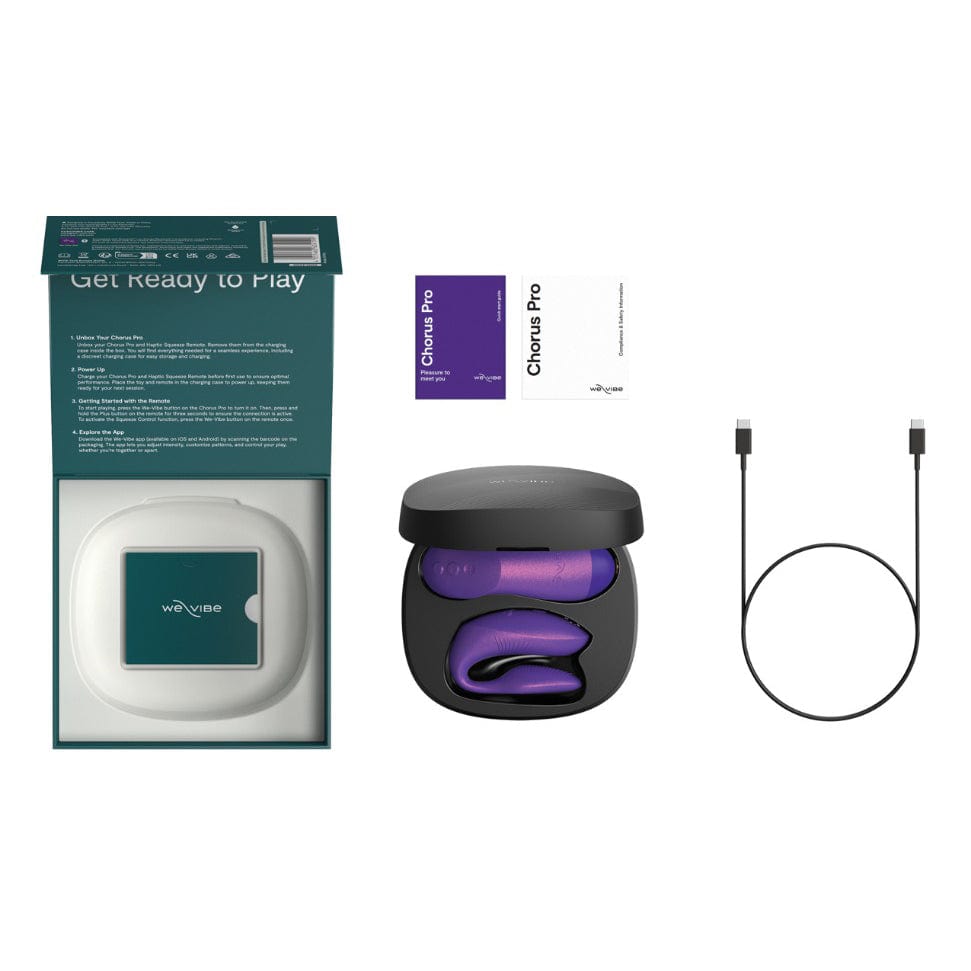 We Vibe - Chorus Pro App-Controlled Remote Couple Vibrator CherryAffairs