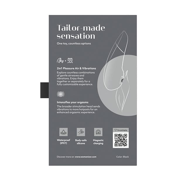 Womanizer - Enhance Clitoral Air Stimulator CherryAffairs
