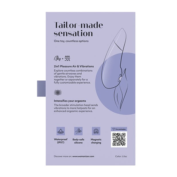 Womanizer - Enhance Clitoral Air Stimulator CherryAffairs