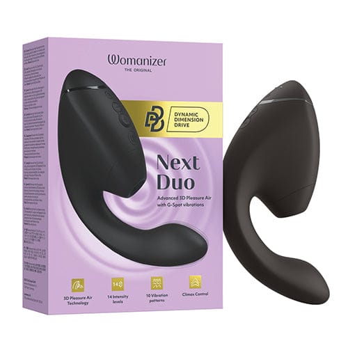Womanizer - Next Duo Pleasure Air Dual Stimulator CherryAffairs