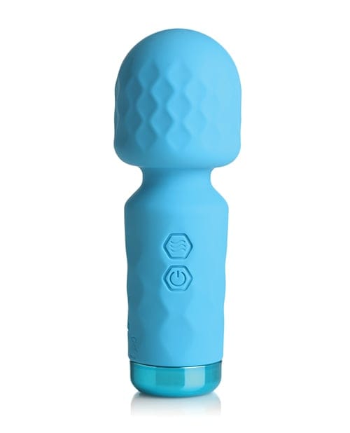 XR Brands - Bang! Mini Rechargeable Wand Massager (Blue) XR1103 CherryAffairs